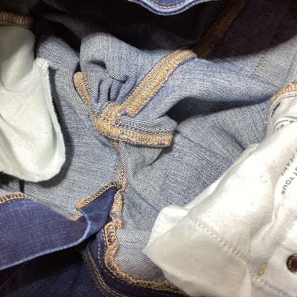 American Eagle 8 long Women’s stretch Blue flareJeans - Picture 11 of 16